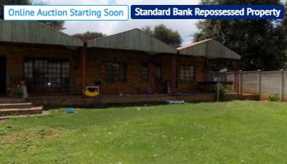 Standard Bank Property Repossessions